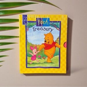 Vintage 1996 MouseWorks Pooh Treasury — Boxed Set of 3 Hardcover Books — New
